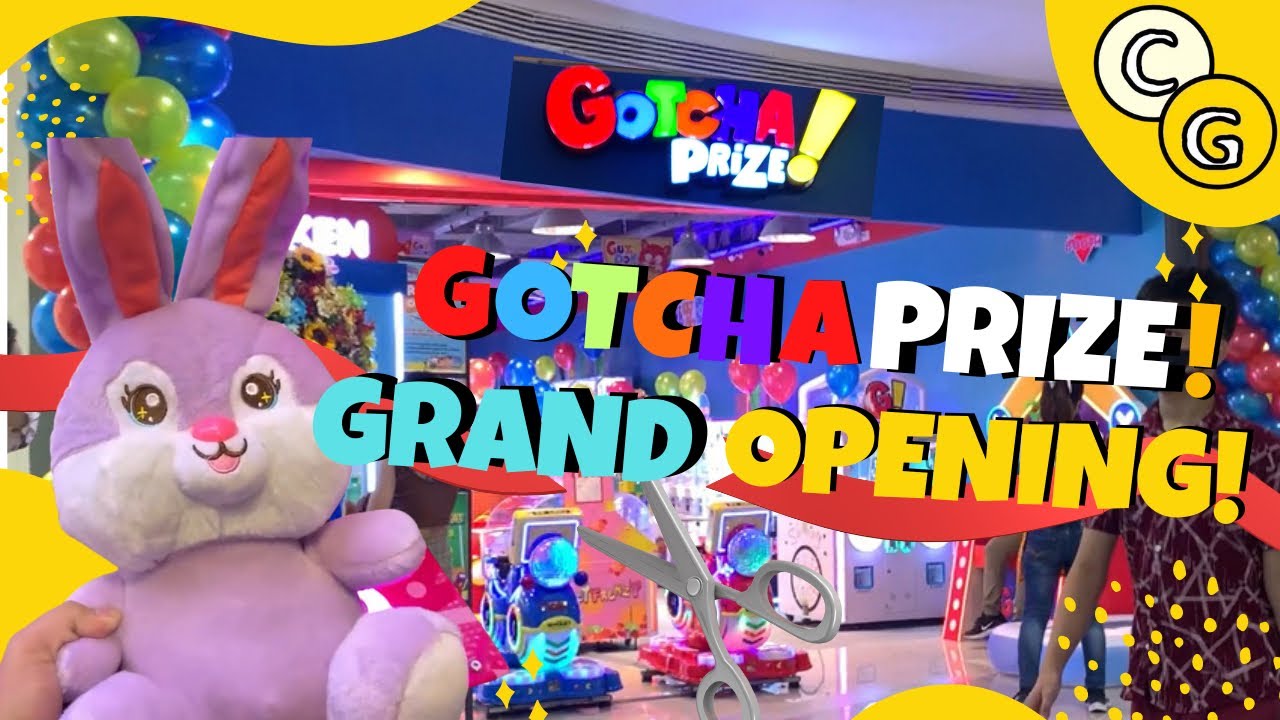 GRAND OPENING OF GOTCHA PRIZE IN SM MANILA, PHILIPPINES! | Claw Gamer