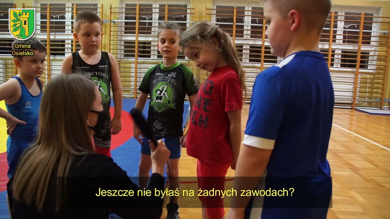 Trening zapaśniczy KS Victoria Osielsko
