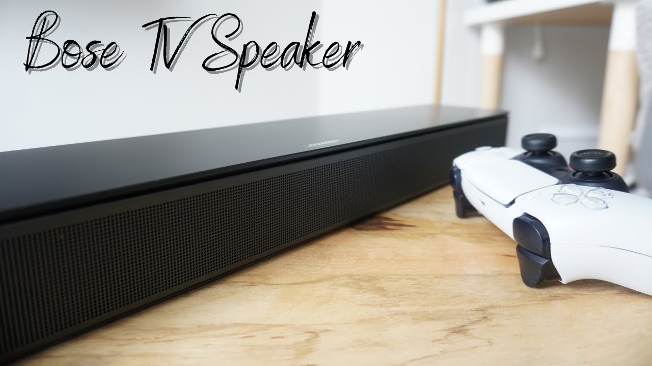 Why You SHOULD Get The Bose TV Speaker Soundbar in 2021 - Unboxing and Review