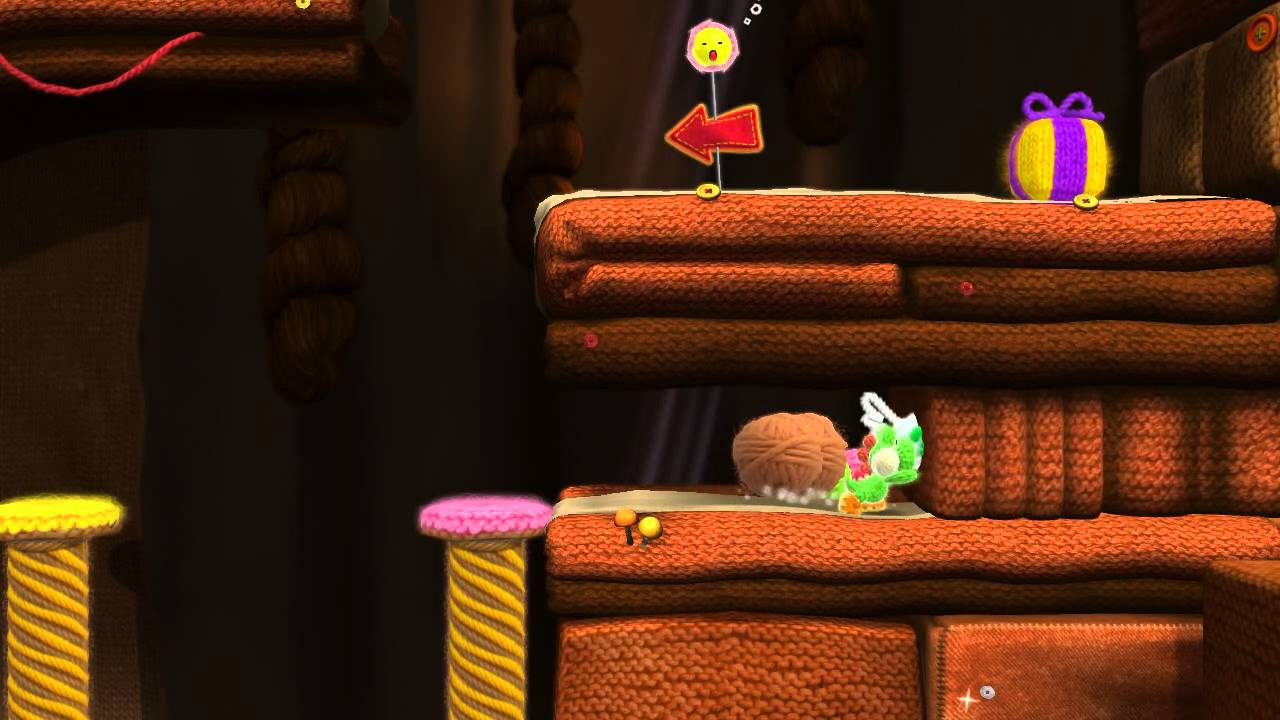 Yoshi’s Woolly World: 3-6. Laberinto subterráneo