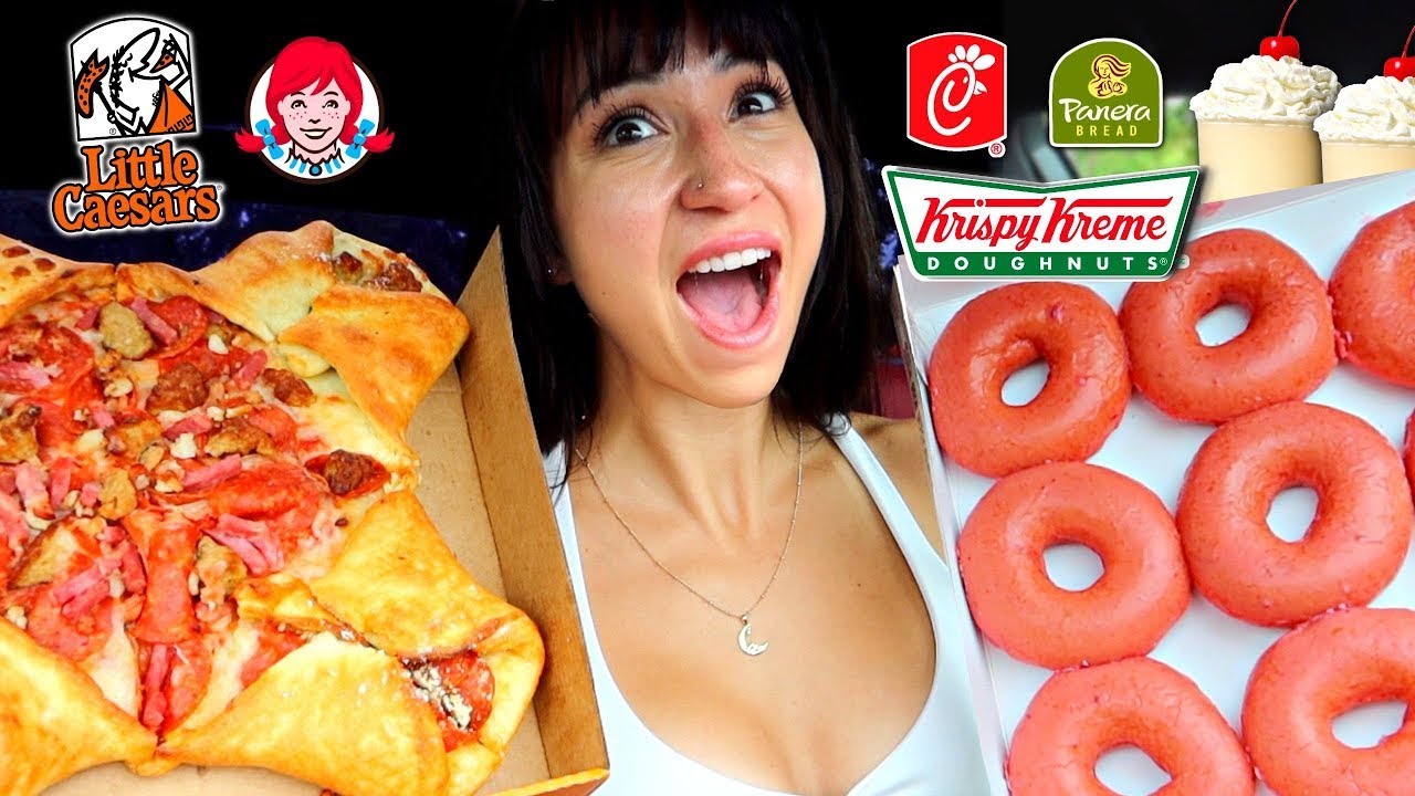 Eating the NEWEST Fast Food For A Day!