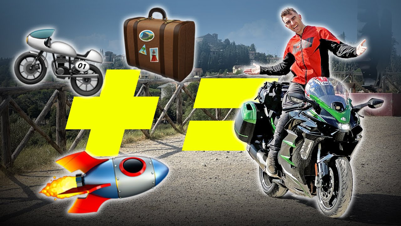 MISSILE DA VIAGGIO! 🚀 Kawasaki Ninja H2 SX SE: in vacanza con la sport tourer sovralimentata
