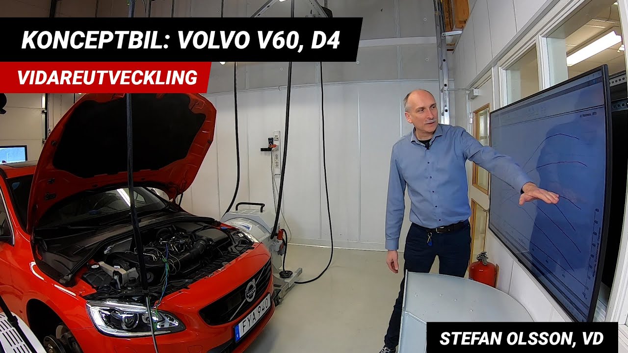 Vidareutveckling av motoroptimering - Volvo V60