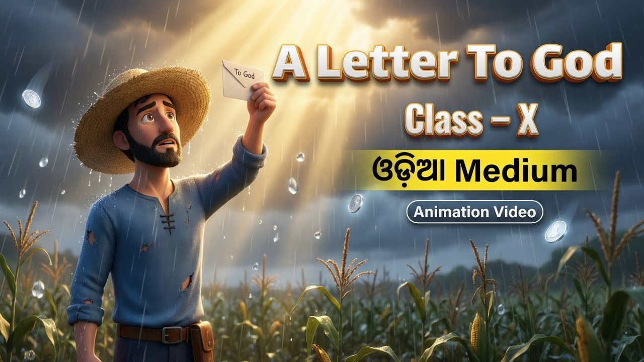 Class 10 English Chapter 2 A Letter to God Full Explanation in Odia | BSE Odisha | Board Exam 2026
