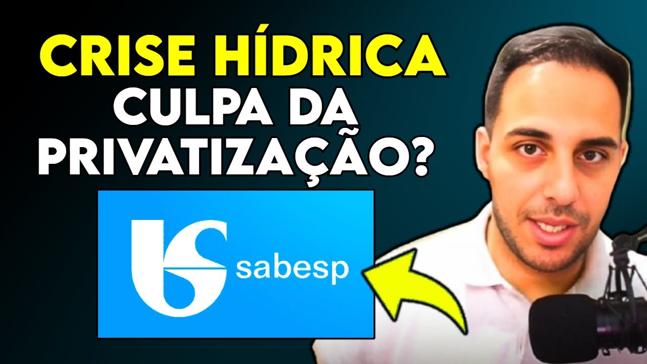SABESP (SBSP3) Crise H&iacute;drica Vai Gerar Oportunidade de Compra?