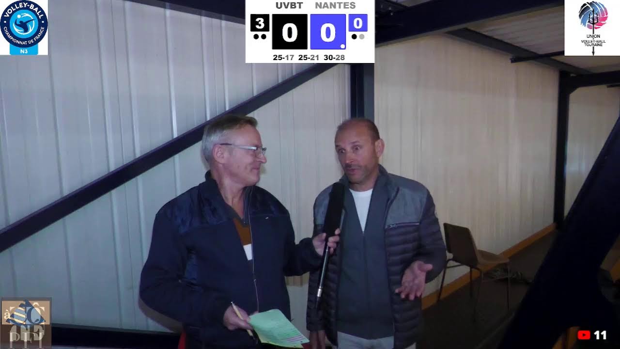 Volley N3 Féminine : UVBT - Nantes