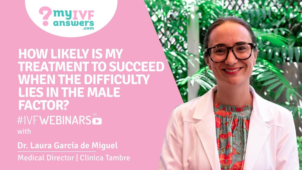 How likely is my IVF treatment to succeed because of the male factor? | Clinica Tambre