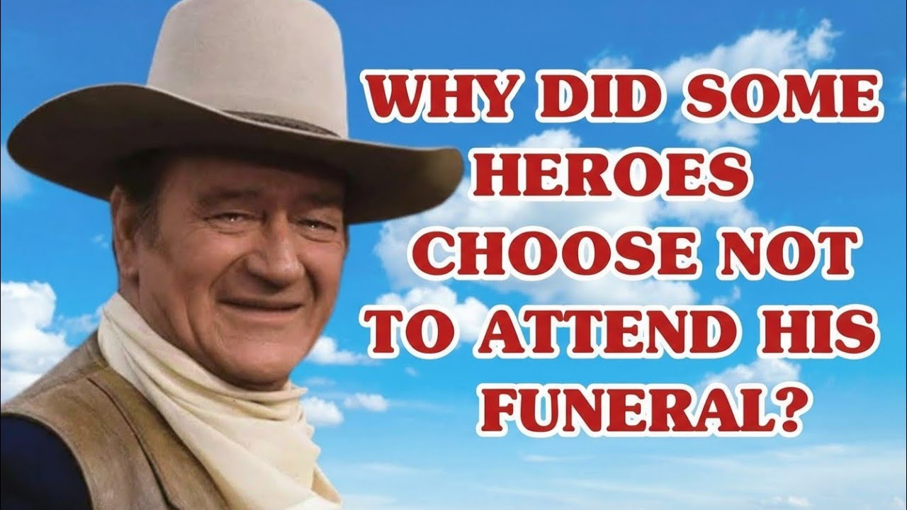 “6 Famous Actors Who Shockingly Refused to Attend John Wayne’s Funeral”