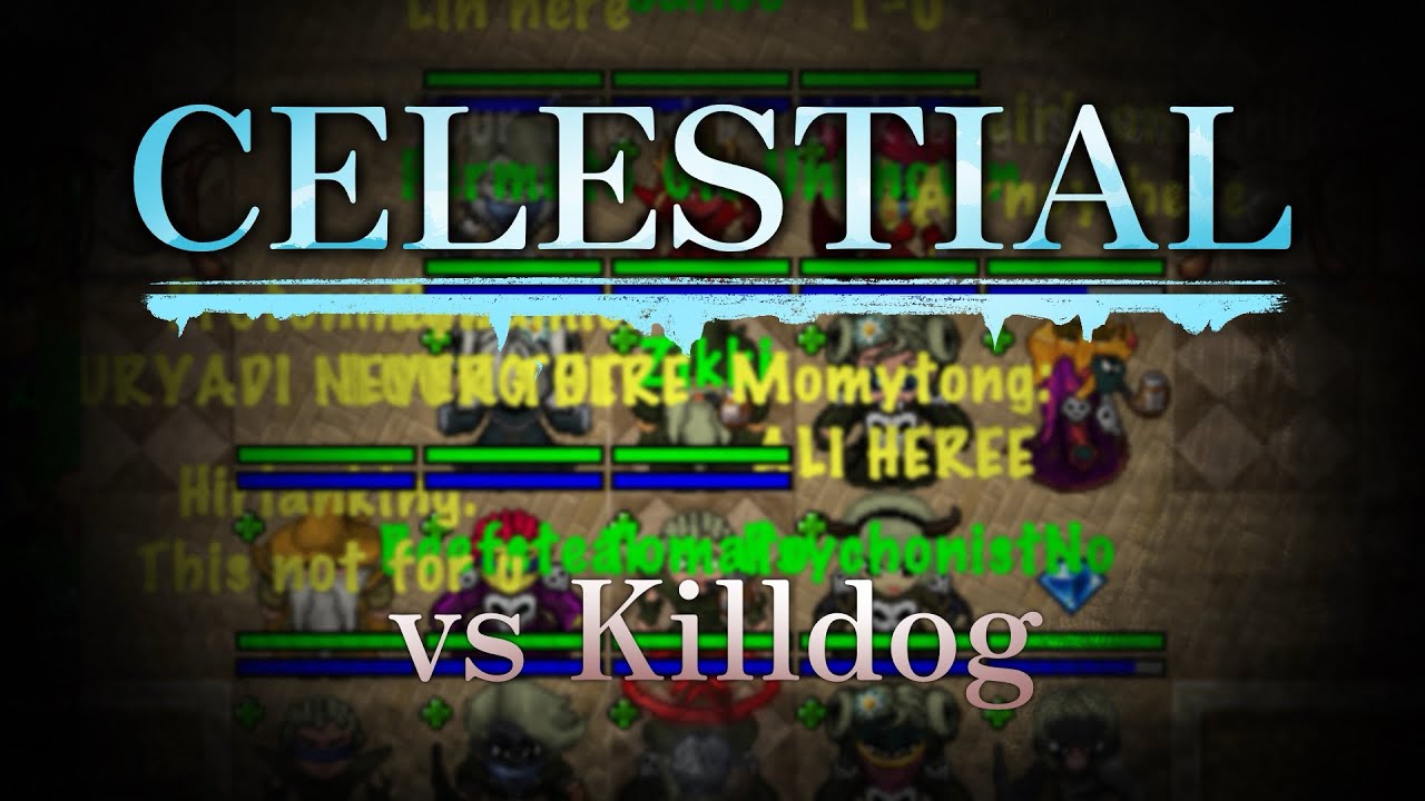 TibiaME - Celestial vs Killdog - World 23 - PVP