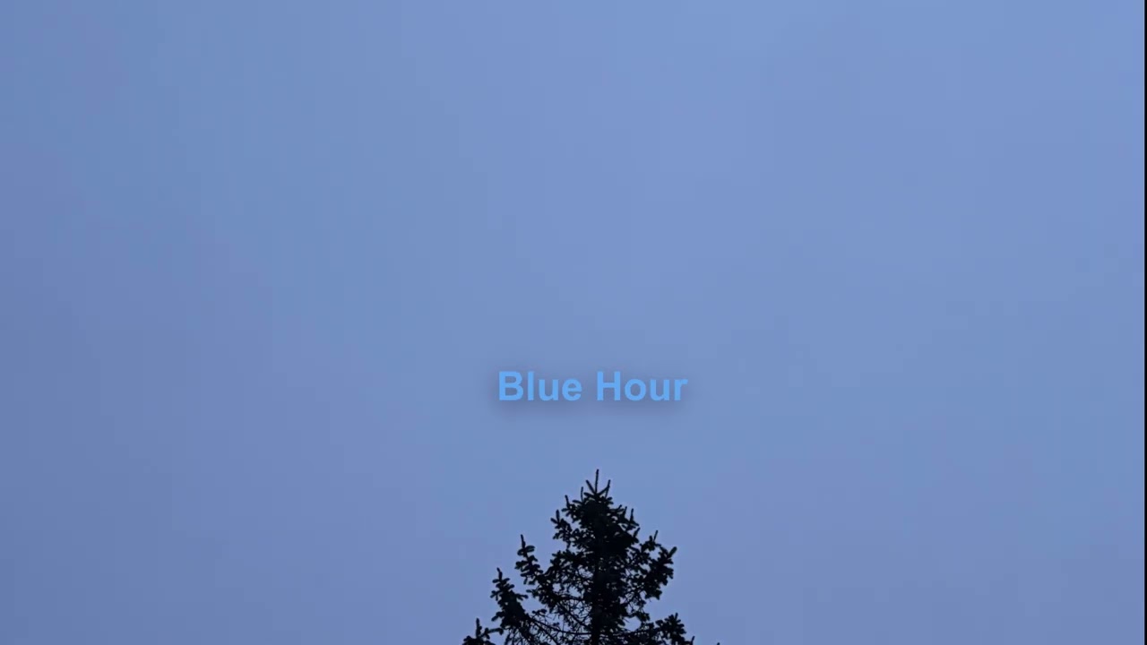Free Ambient Instrumental - Blue Hour
