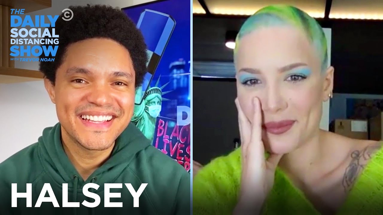 Halsey - Sharing Personal Stories in &ldquo;I Would Leave Me If I Could&rdquo; |The Daily Social Distancing Show