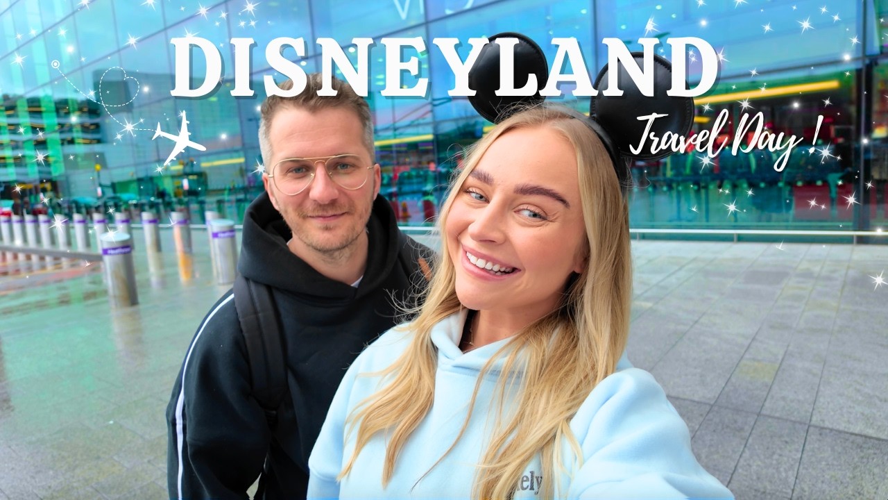 DISNEYLAND VLOG! 🇺🇸 TRAVEL DAY ✈️ Flying to Los Angeles, Target & In-N-Out
