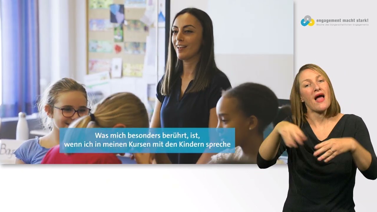 Engagement Botschafterin für Bildung Gülcin Bayraktar
