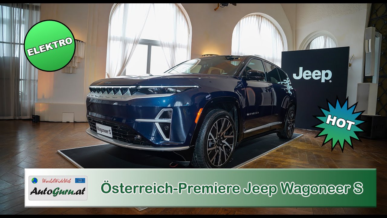 Österreich-Premiere für den Jeep Wagoneer S
