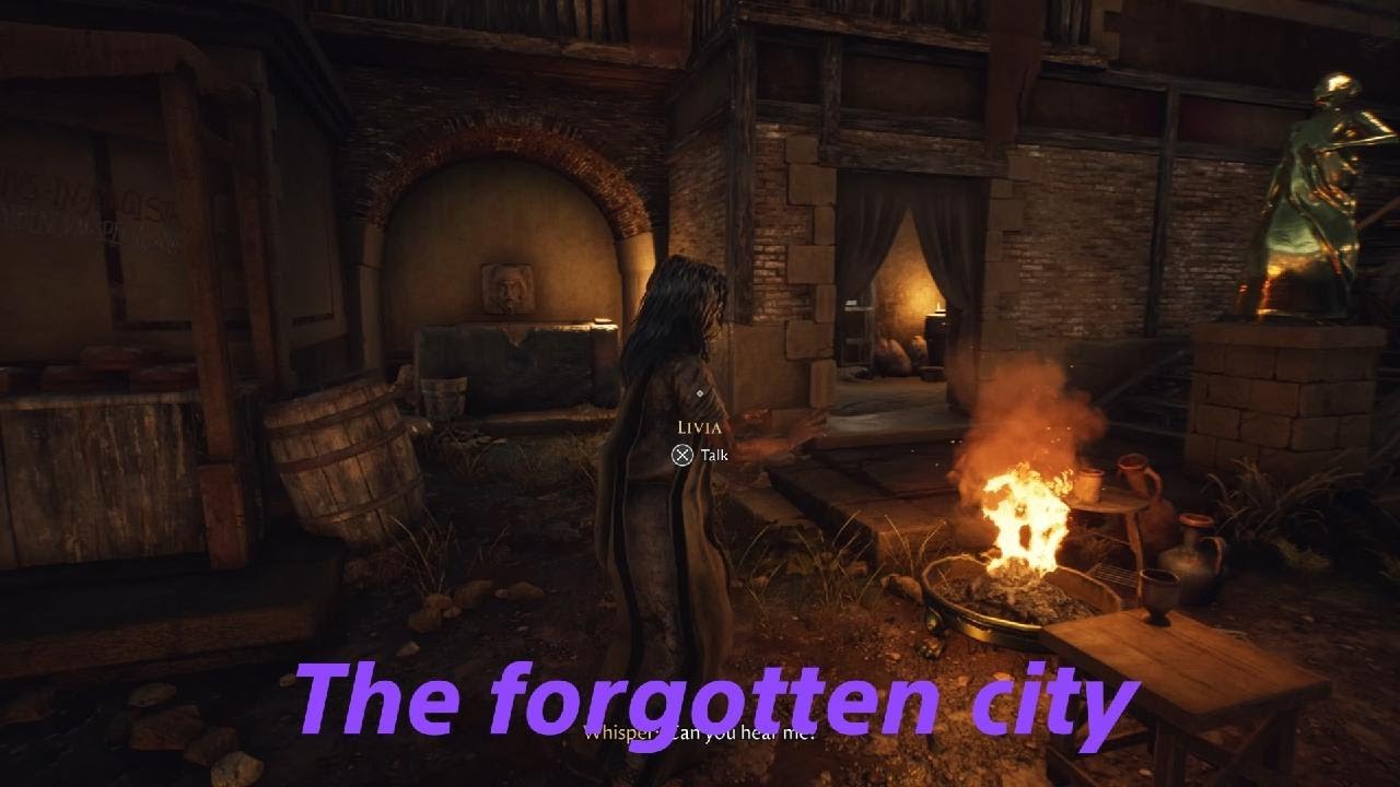The forgotten city PS5 PRO gameplay