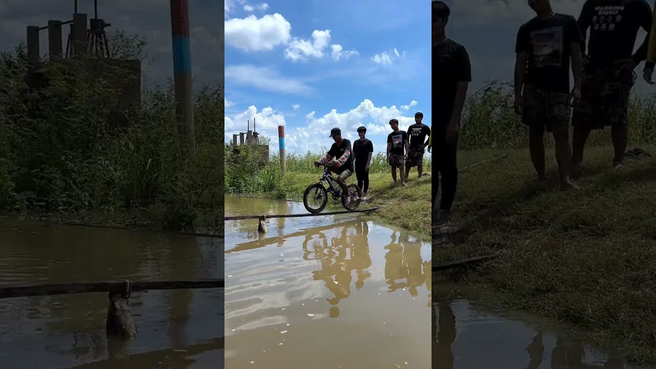 ជិះកង់ឈ្នះលុយងាយៗ😂[Funny Game Video]