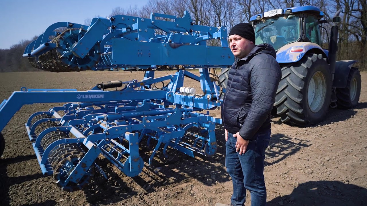 Як швидко налаштувати передпосівний культиватор LEMKEN System-Kompaktor (Лемкен Систем - Компактор)