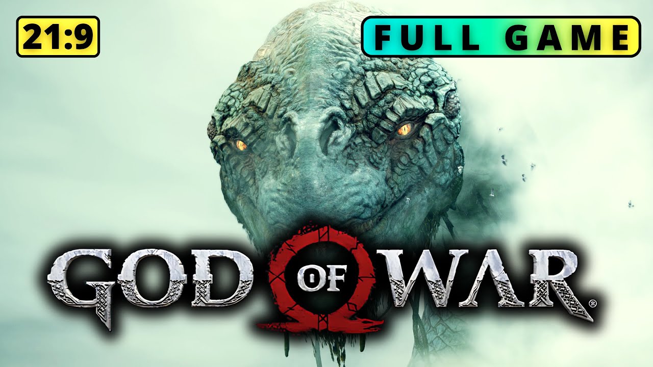 God of War | Full game | Main story | 21:9 - No commentary