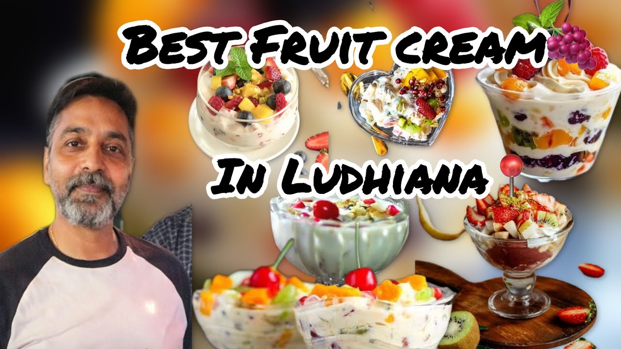 Day 36 Vlog | Ludhiana Di Famous Fruit Cream 😍 | Best Dessert in Ludhiana🍧 | Street Food Punjab 🍛