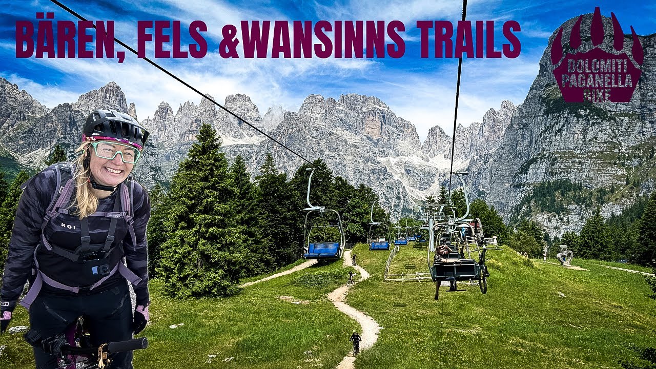 25 BIKE TRAILS IM HERZEN DER DOLOMITEN - Paganella Bike Park - Mountainbike auf den Spuren der Bären