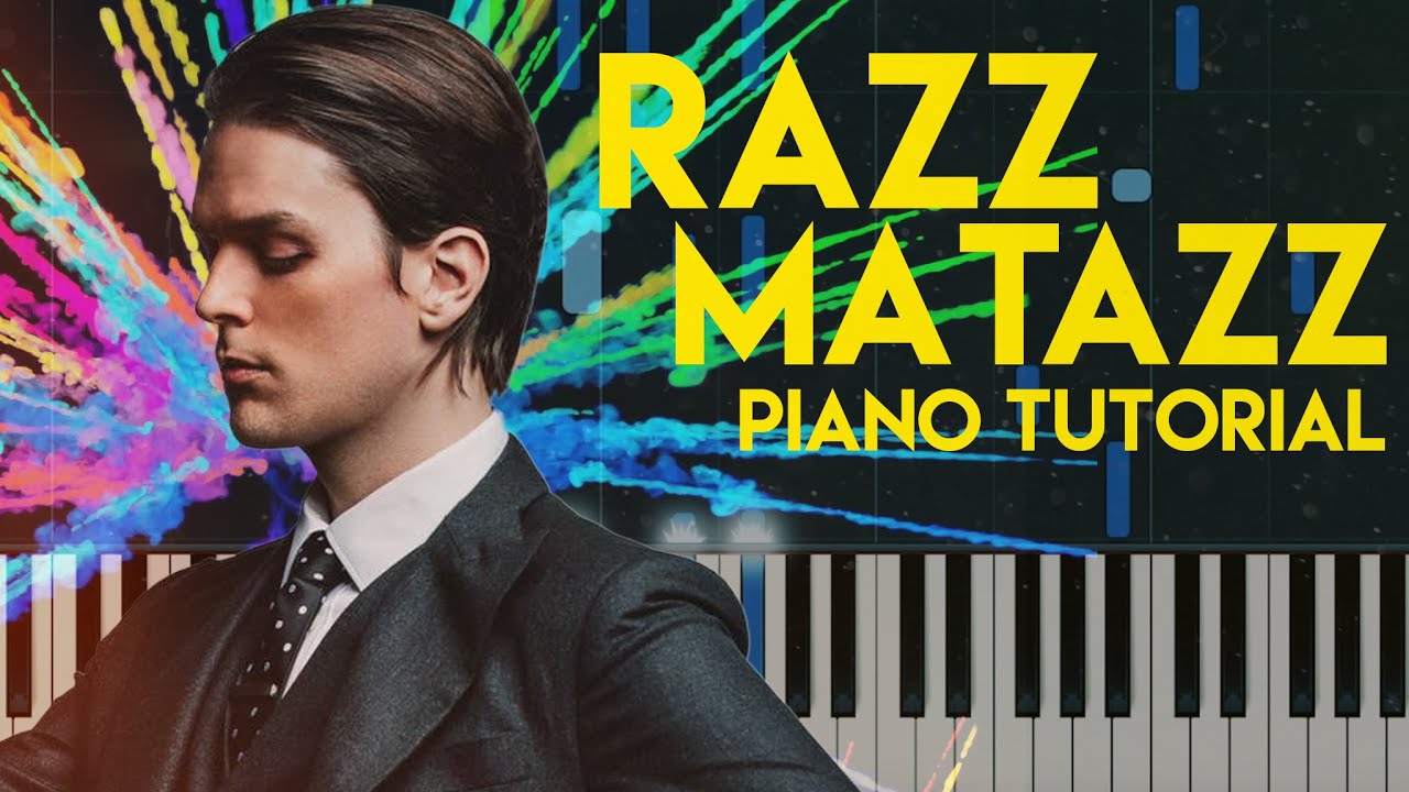 IDKHOW - RAZZMATAZZ | Piano Tutorial (No Melody)