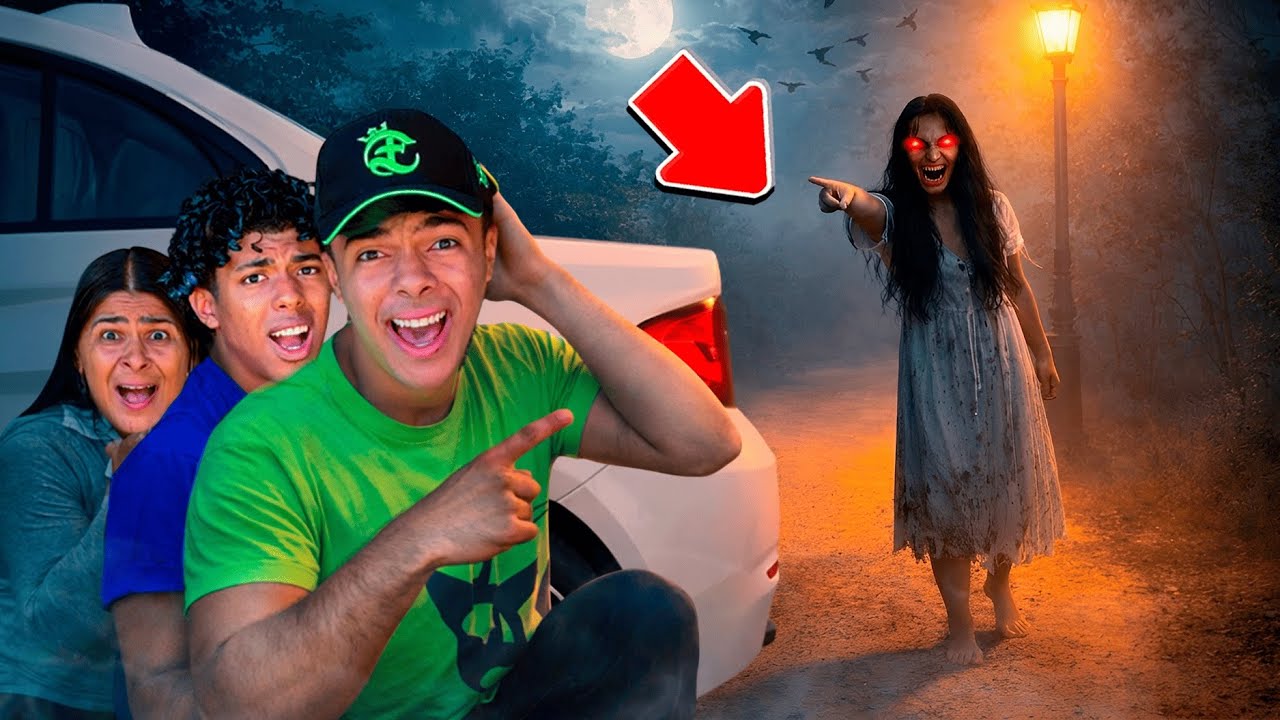FUI NA RUA MAIS ASSOMBRADA DE MADRUGADA E O PIOR ACONTECEU !!😱😱 *Estevão viu algo assustador!