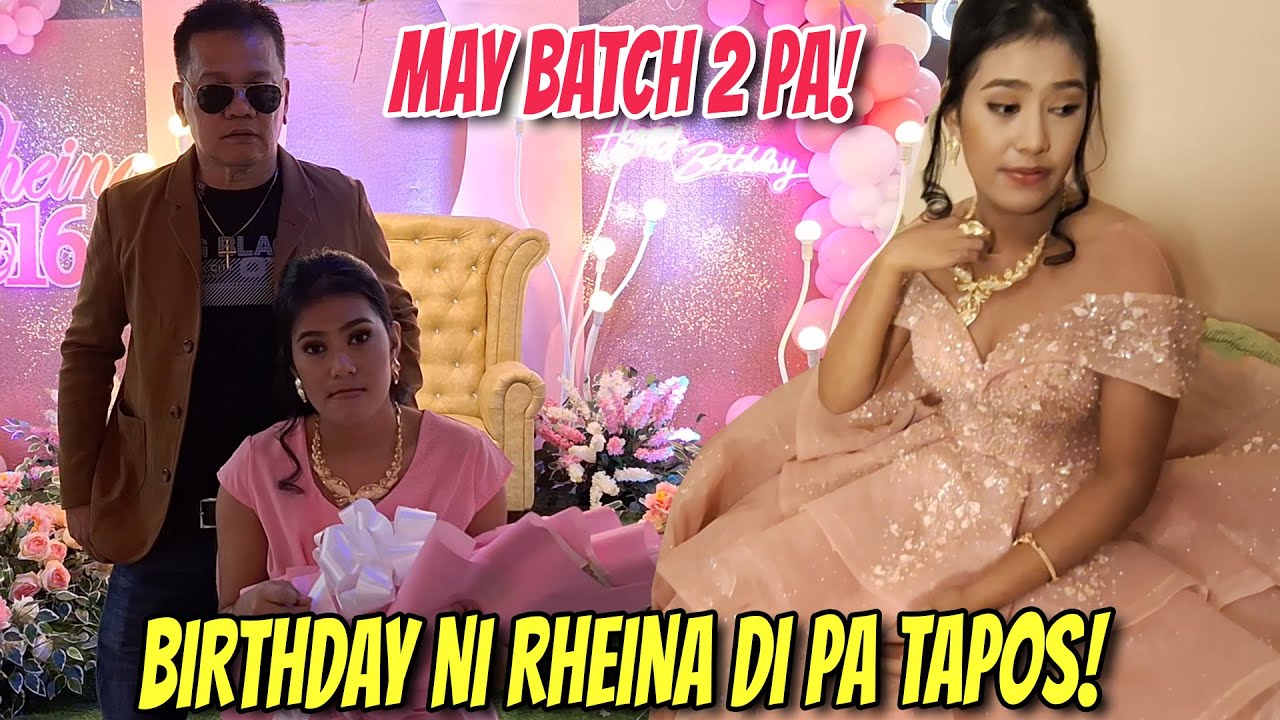BIRTHDAY NI RHEINA MAY BATCH PA PALA! DAMI ULIT BISITA!