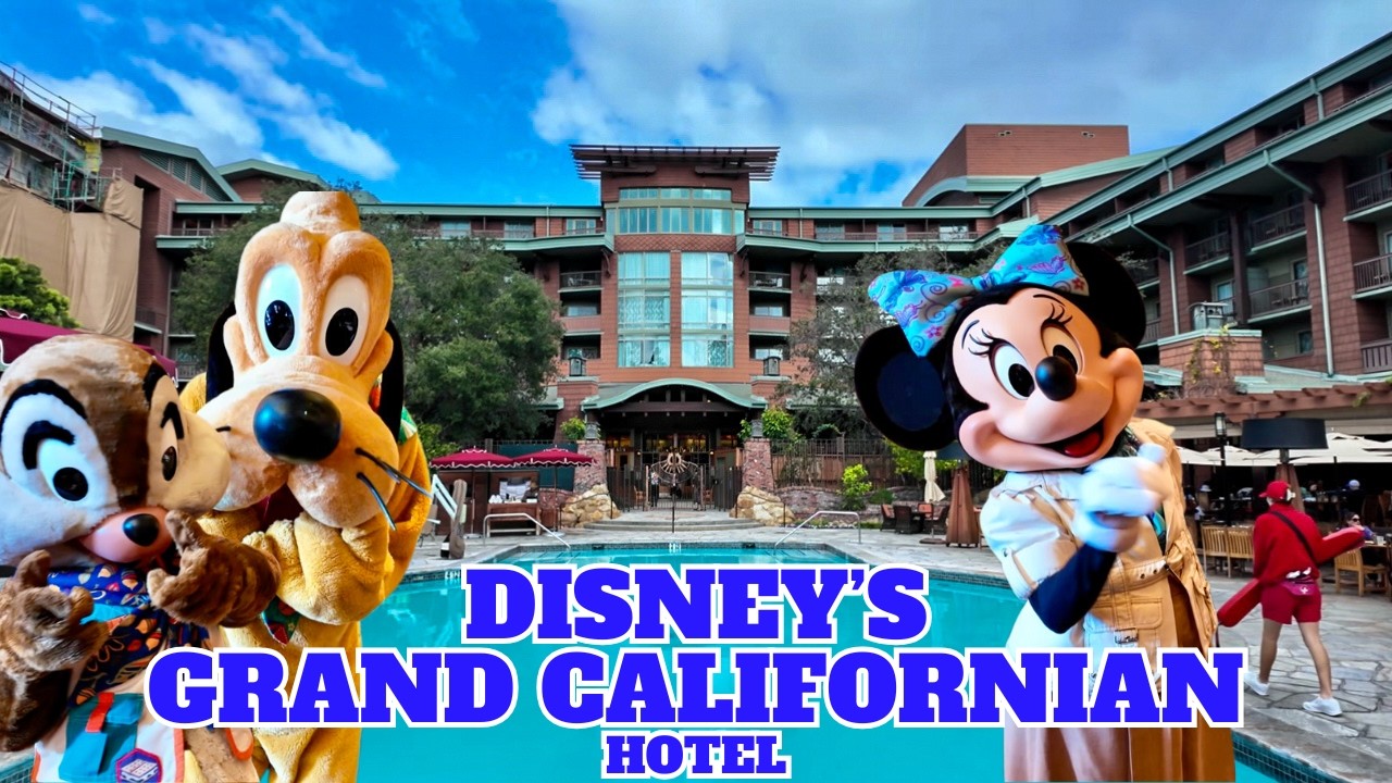 Disney’s Grand Californian Hotel Walkthrough with Storytellers Café & DCA Entrance (4K)