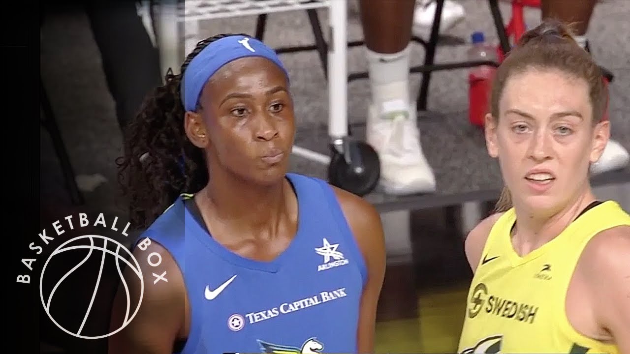 [WNBA] Seattle Storm vs Dallas Wings, Full Game Highlights, August 14, 2020