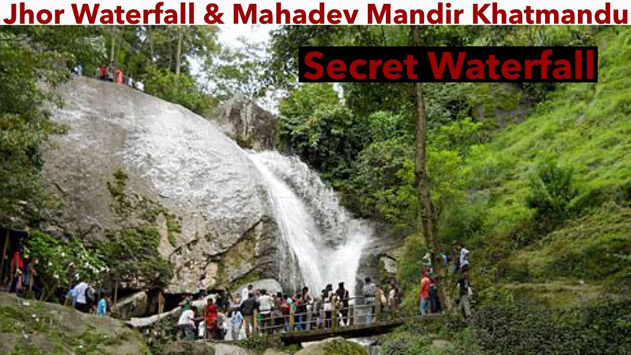  Jhor Waterfall Near Thamel Khatmandu Nepal || Mahadev Madir Day Tour Thamel Khatmandu Nepal ||