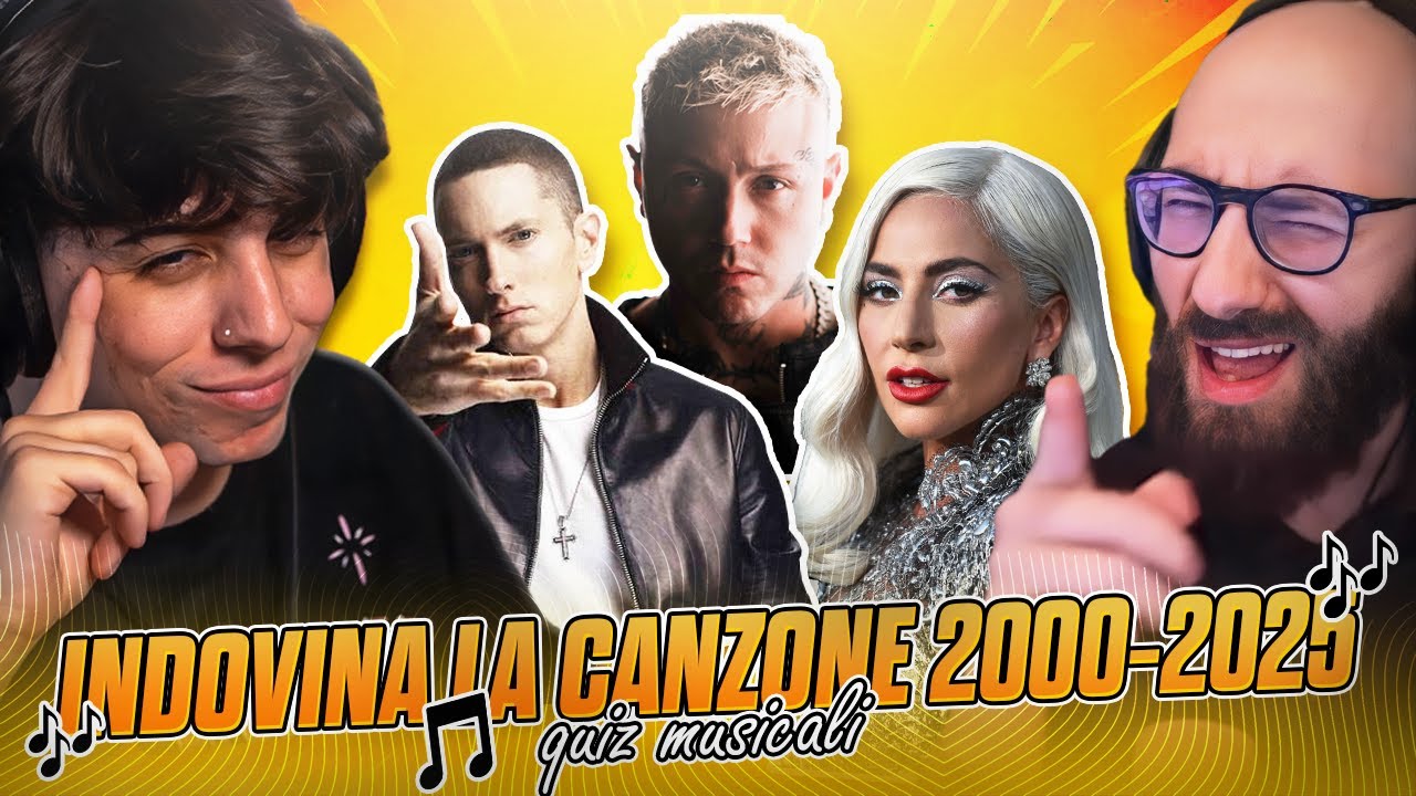 INDOVINA la CANZONE dal 2000 al 2025!!! con Marza e Pesh