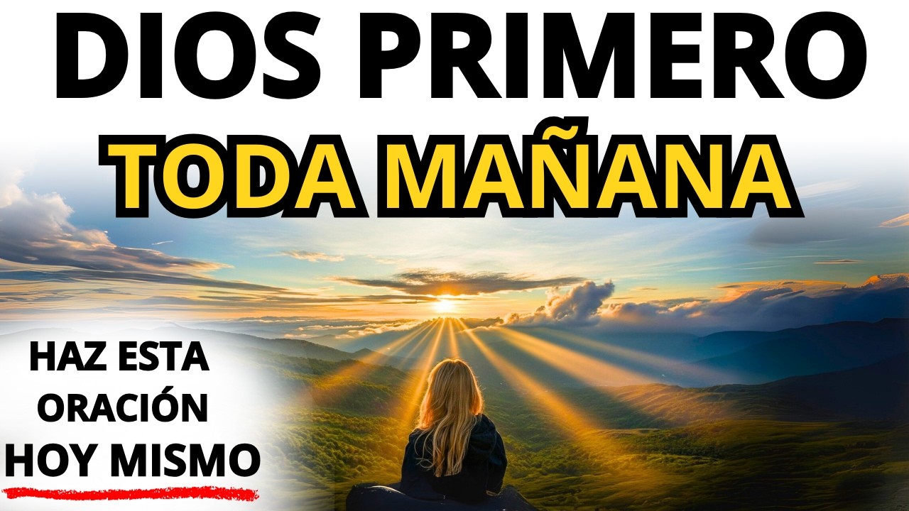 Oración de la mañana para aquellos que se despiertan ansiosos y necesitan paz ahora