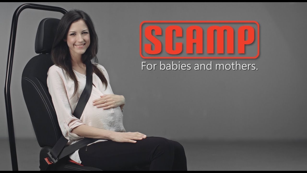 Scamp - safety belt liner for expectant mothers