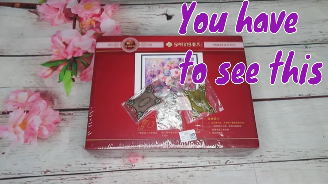 Seven Great Gorgeous Spring Brand Cross Stitch  and Accessories Review #sevengreat #crossstitch