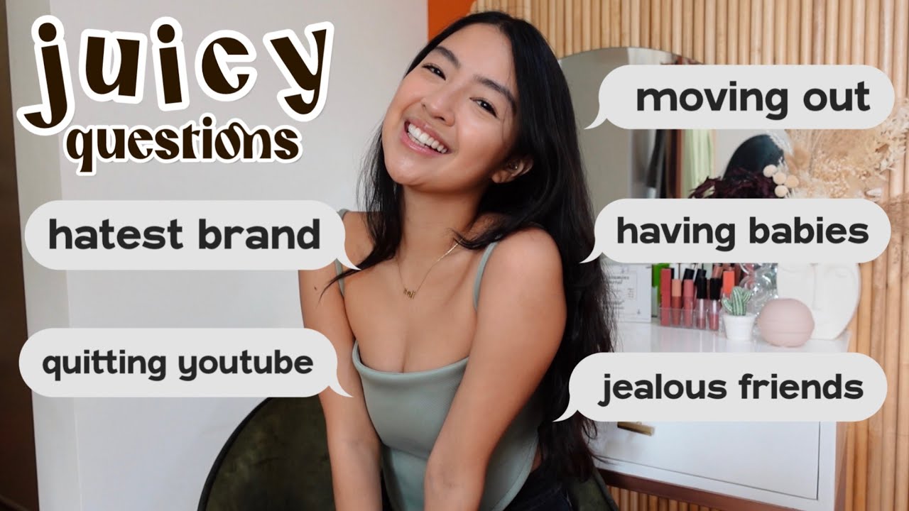 ANSWERING JUICY/HARD QUESTIONS FROM MY FRIENDS | Rei Germar