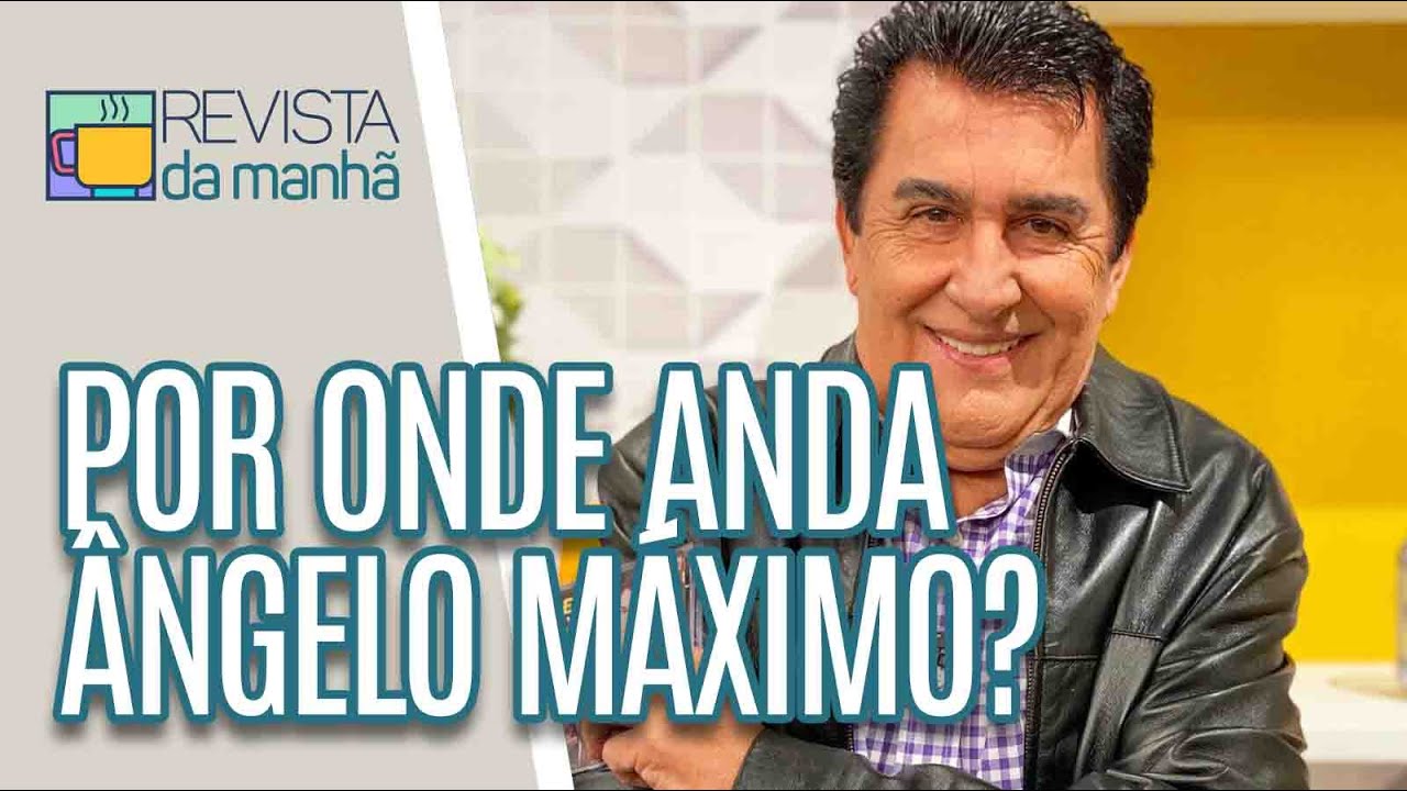 Veja por onde anda o cantor Ângelo Máximo! - Revista da Manhã (05/08/21)