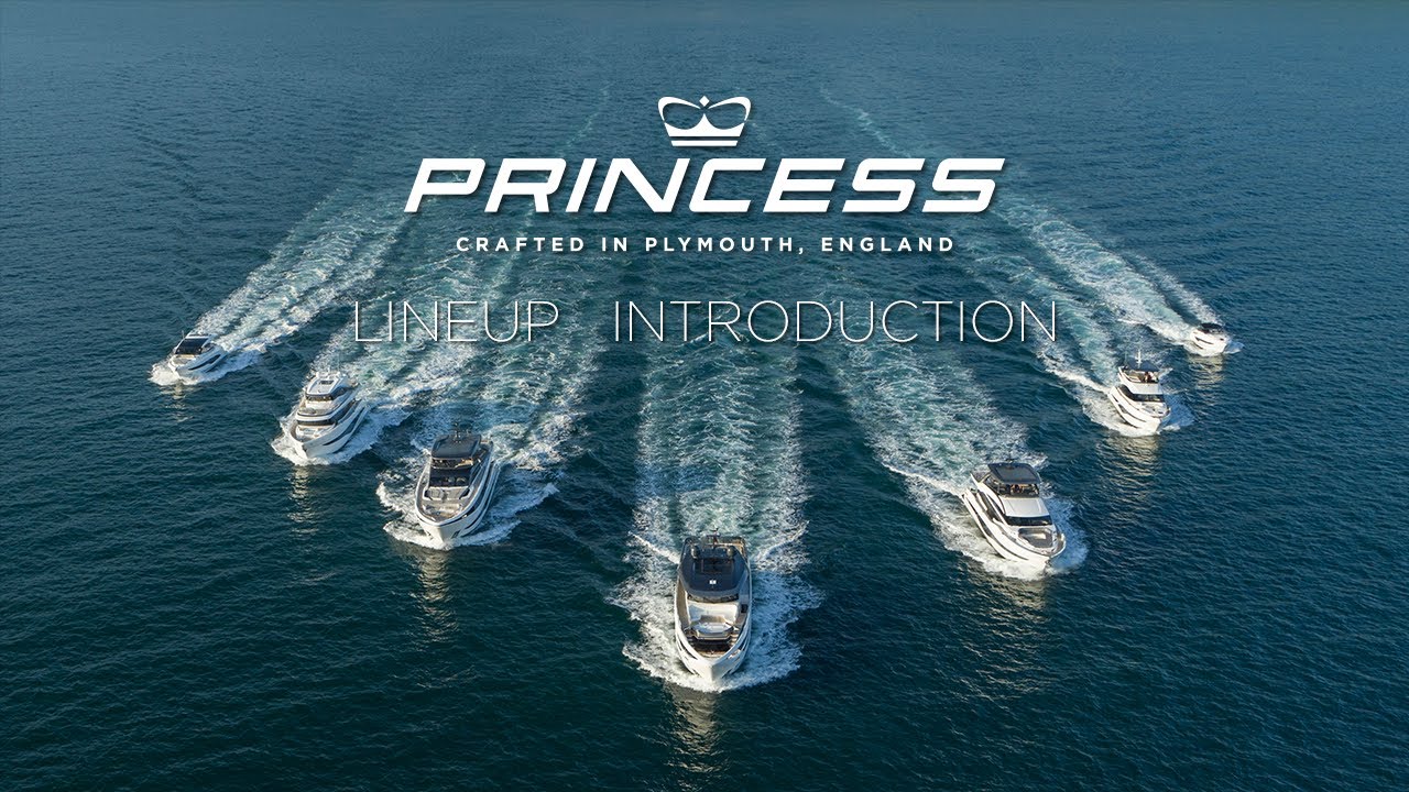 PRINCESS YACHTS Lineup Introduction / プリンセスヨットラインナップ紹介