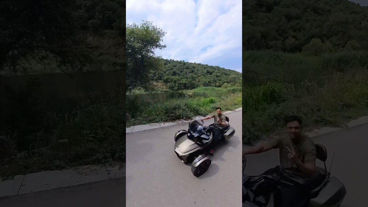 BRP Can-am Spyder F3-T ride #brp #canam #moto #трицикл #spyder