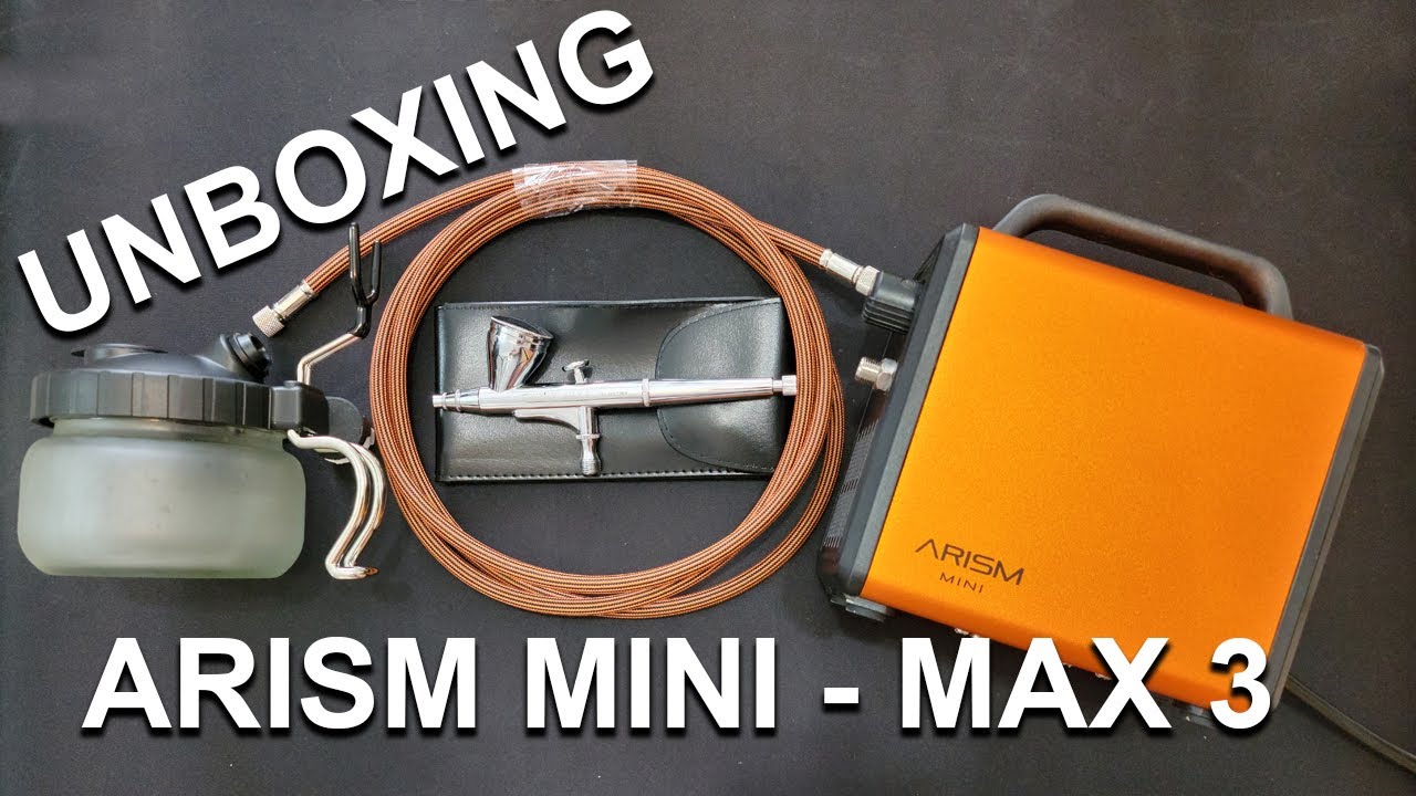 Unboxing: SparMax Arism Mini + MAX-3 Airbrush