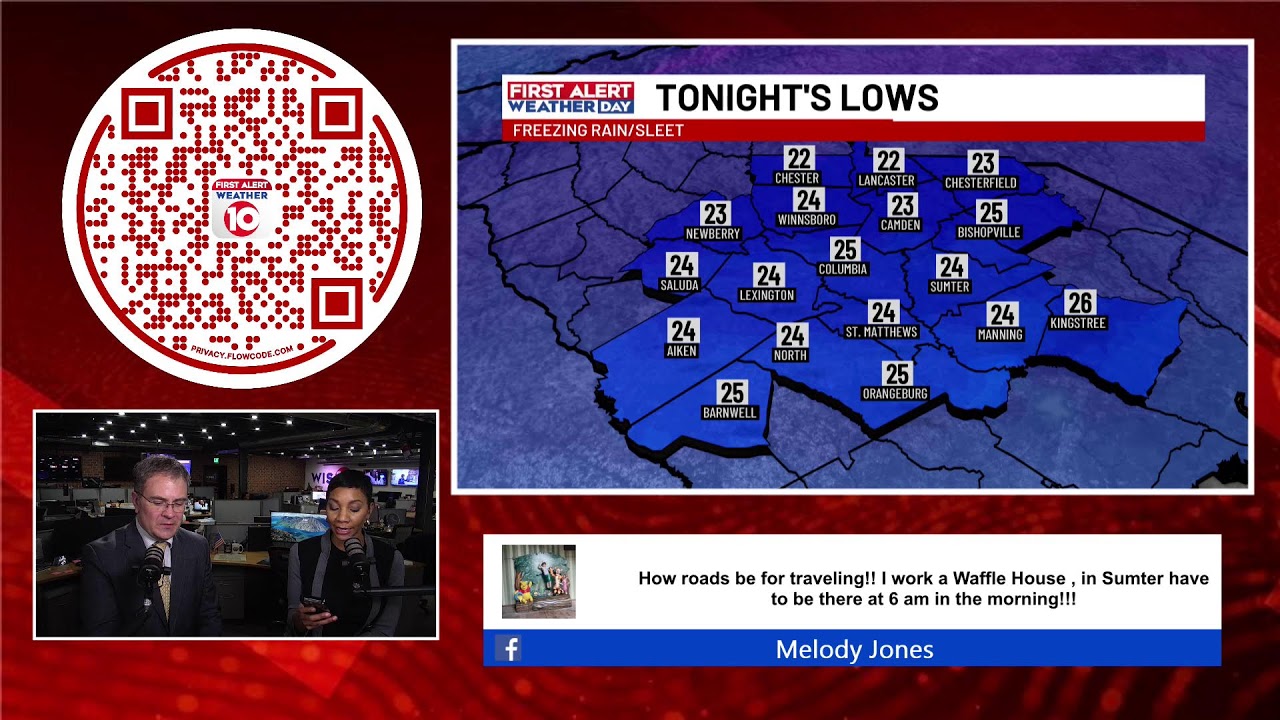 LIVE: SC winter weather Q&A