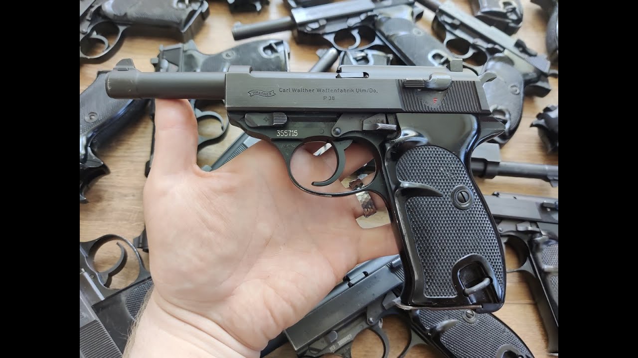 Пистолеты Walther P38 - ПРЕКРАСНЫЕ
