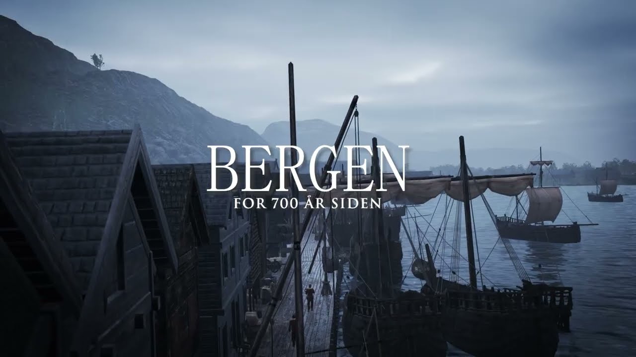 Bergen - 700 years ago