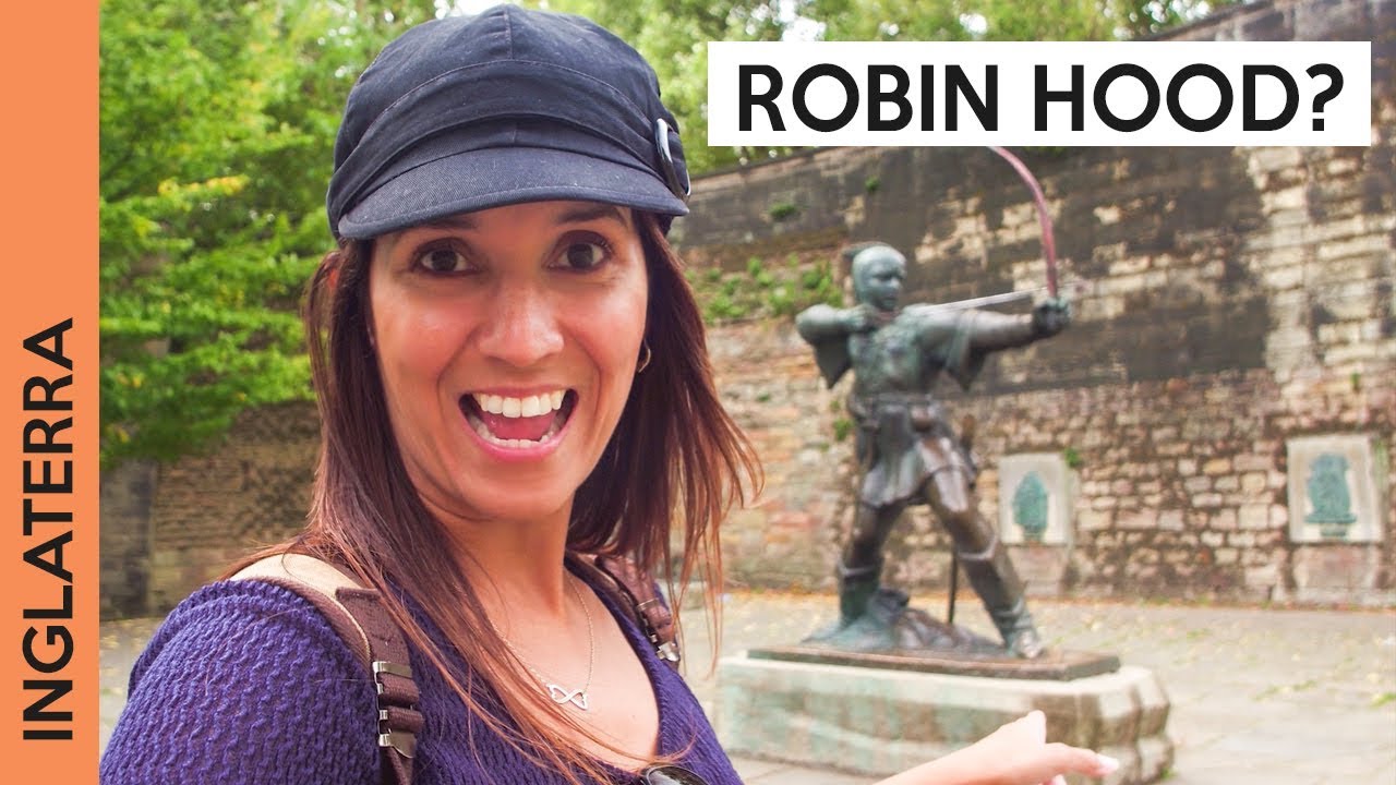 NOTTINGHAM, INGLATERRA: a cidade de Robin Hood - Será que é verdade?