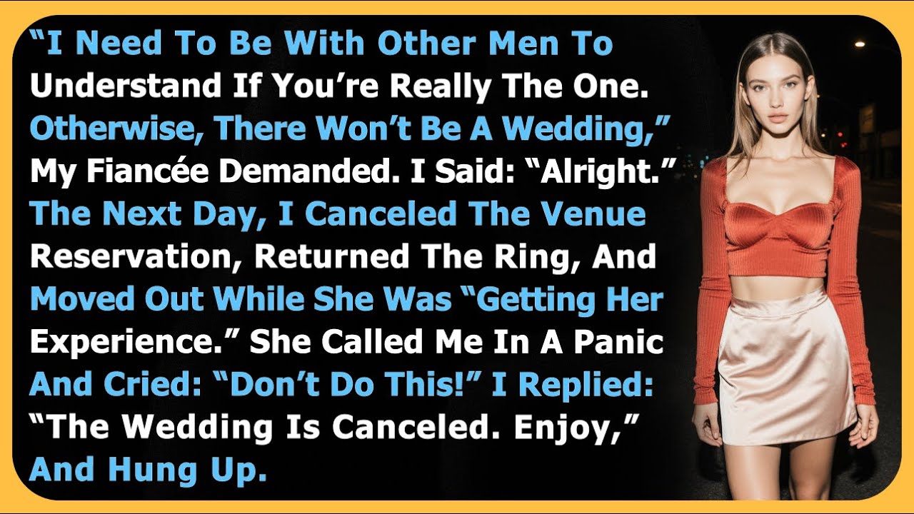 “I Need To Be With Other Men To Understand If You’re Really The One. Otherwise, There Won’t Be...