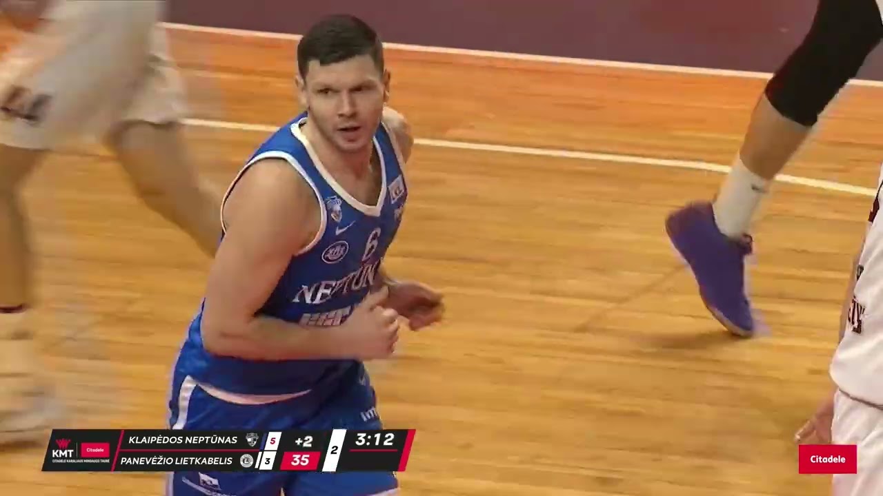 „Citadele KMT“ rungtynių apžvalga: „Neptūnas“ - „Lietkabelis“ [2026-02-22]