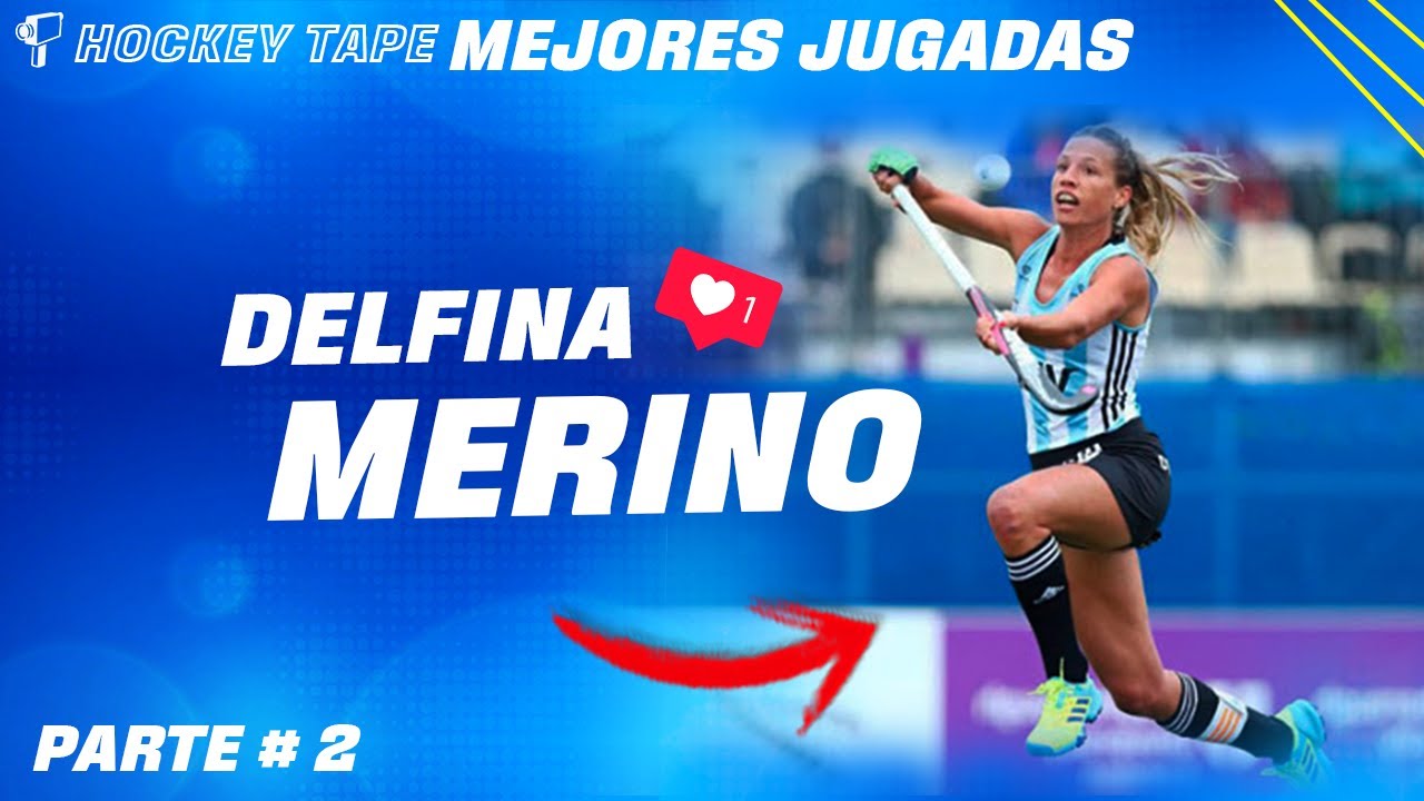 Delfina Merino - MEJORES GOLES / Leonas Parte # 2 🏑