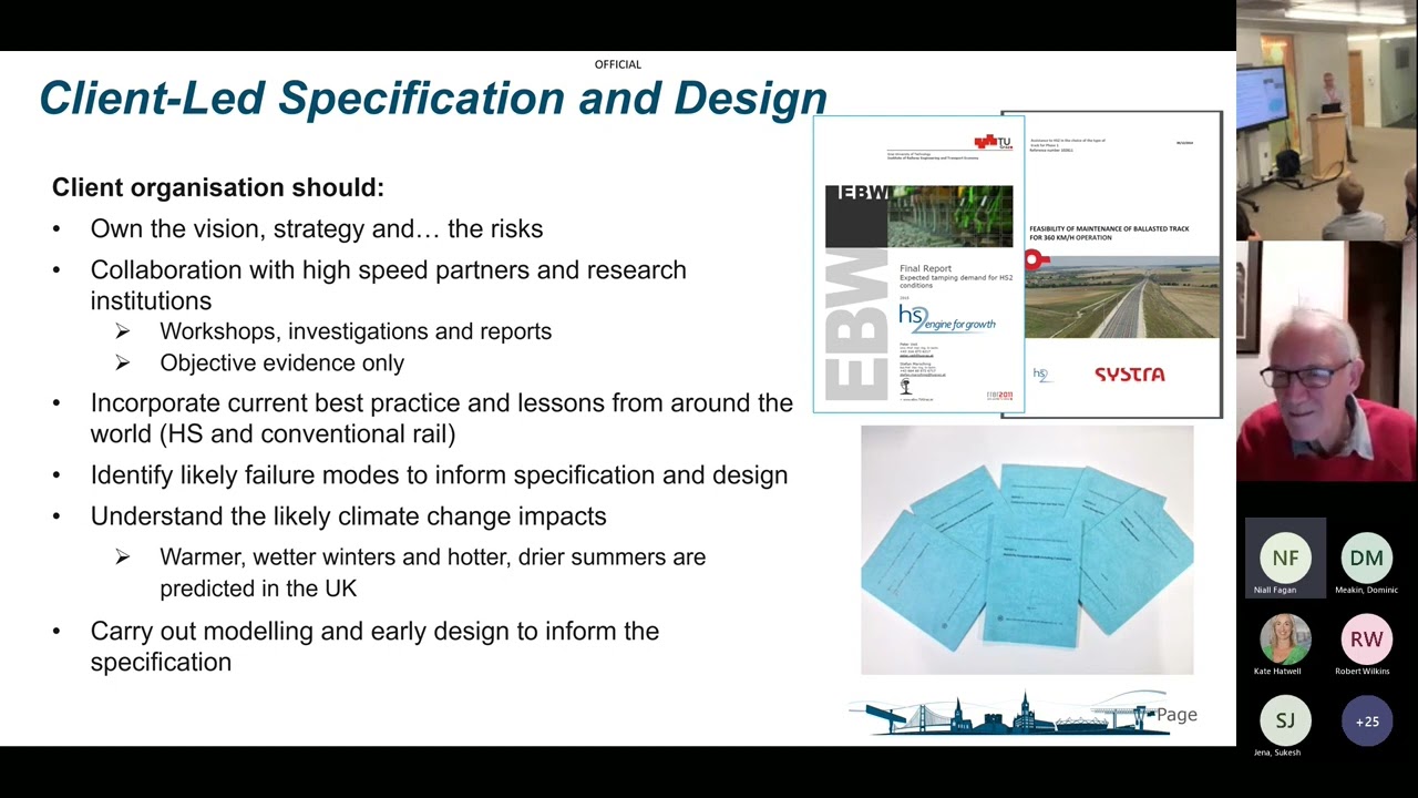 Learning from HS2 and applying within Network Rail - Niall Fagan