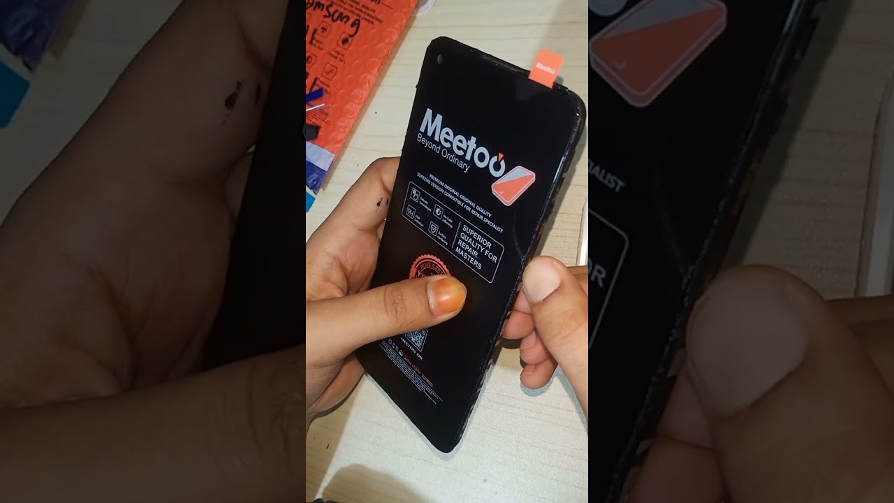 Menganti LCD Samsung A11 dan tombol on/off hp Samsung A11