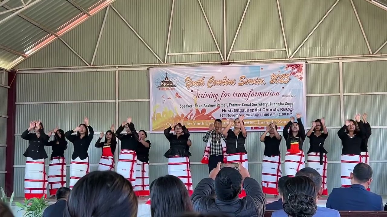 Luangdai zone combine service//choreography// Thenjang BYF