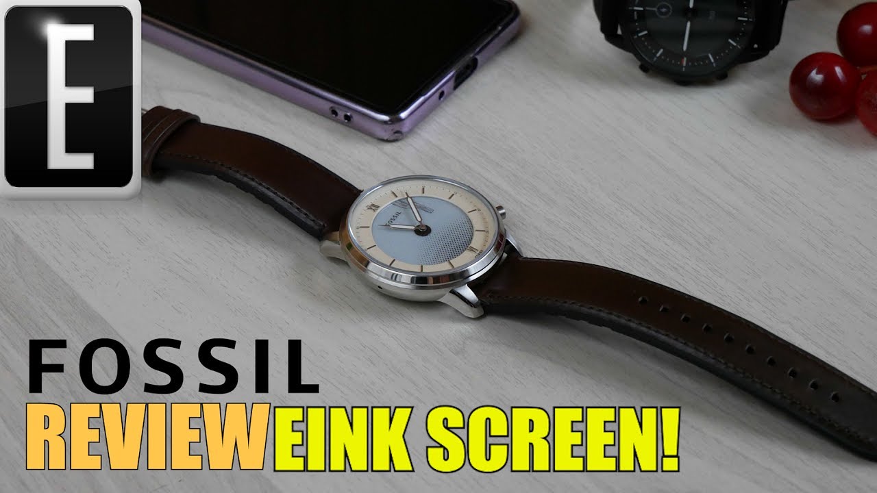 Лучшие умные часы E INK, которые вы можете купить | Обзор Fossil Gen 6